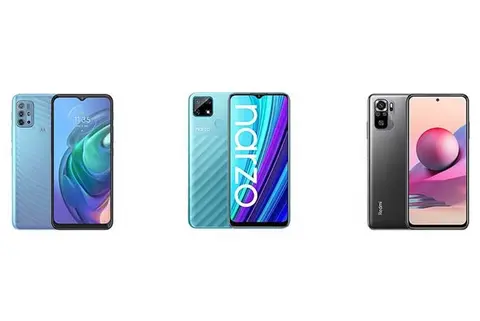 So sánh Xiaomi Redmi Note 10S với Realme Narzo 30A và Moto G10 Power