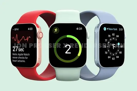 Apple Watch Series 7 lộ diện tuyệt đẹp trong bộ ảnh render mới