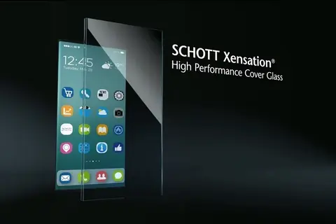 Kính cường lực Schott Xensation UP trên smartphone là gì?