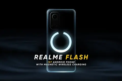 Realme Flash sẽ là điện thoại Android đầu tiên hỗ trợ sạc không dây từ tính