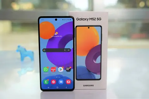 Trên tay Samsung Galaxy M52 5G: Lựa chọn tốt trong phân khúc tầm trung