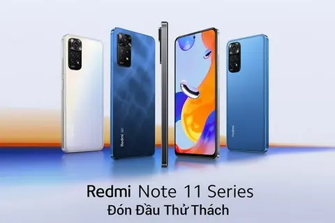Xiaomi xác nhận sẽ ra mắt các sản phẩm mới thuộc Redmi Note 11 series tại Việt Nam vào 17/2