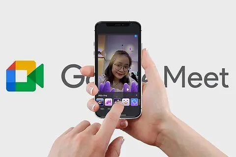Cách dùng filter Instagram trên Google Meet