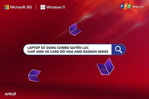 Top laptop gaming sở hữu combo AMD Ryzen và AMD Radeon