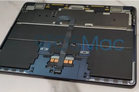 Rò rỉ hình ảnh “nội thất” bên trong MacBook Air M2