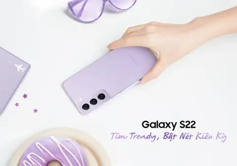 FPT Shop tặng ưu đãi đặc quyền cho khách hàng mua Galaxy S22 Bora Purple 