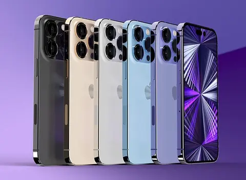 Thiết kế iPhone 14: Màn hình viên thuốc, camera lớn, màu tím rất đáng tiền