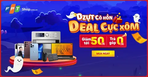FPT Shop giảm đến nửa giá nhiều sản phẩm công nghệ
