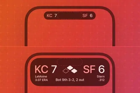 Người dùng iPhone 14 Pro có thể chuyển đổi giữa hai Live Activities trong Dynamic Island