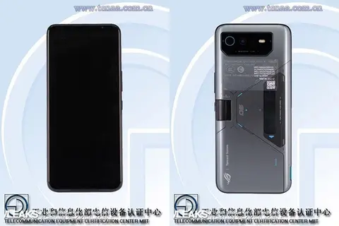 Thiết kế ASUS ROG Phone 6D Ultimate vừa được xác nhận trên chứng nhận TENAA