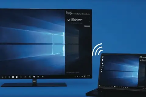 Cách chiếu màn hình Laptop lên tivi bằng Wifi Display đơn giản, nhanh chóng và cực dễ dàng