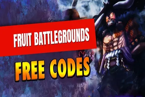 Code Fruit Battlegrounds update mới nhất tháng 08/2025 nhận Gem, x2 EXP