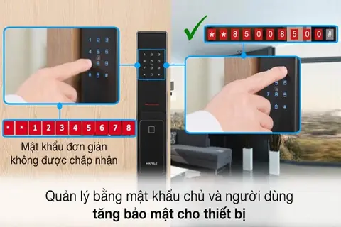 Có nên dùng khóa cửa điện tử? Mua khóa cửa điện tử cần đáp ứng những tiêu chí gì?