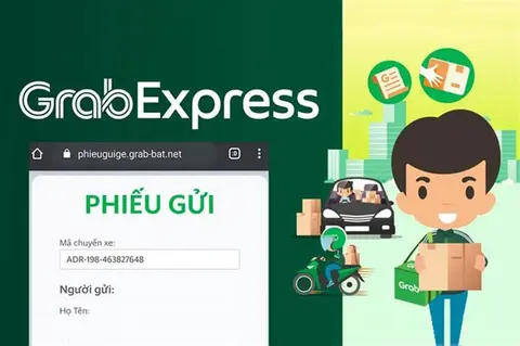 Tìm hiểu về phiếu gửi điện tử Grab. Hướng dẫn cách đăng nhập và sử dụng dễ dàng