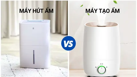 Tổng hợp 6 tiêu chí phân biệt máy hút ẩm và tạo ẩm đơn giản: Khi nào nên sử dụng?