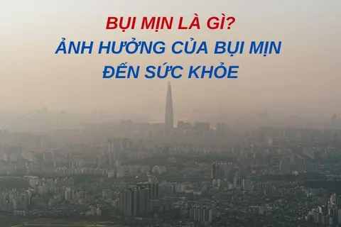 Bụi mịn là gì? Những ảnh hưởng đến sức khỏe của cơ thể con người và cách phòng tránh