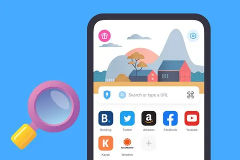 Cách thay đổi công cụ tìm kiếm trên trình duyệt Aloha vô cùng đơn giản và nhanh chóng