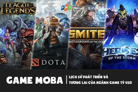 Tìm hiểu game MOBA: Lịch sử phát triển và tương lai của ngành game tỷ USD