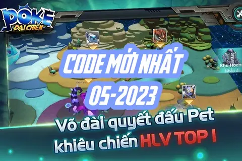 Full code Poke Đại Chiến mới nhất cập nhật 01/2026: Nhập ngay nhận quà liền tay