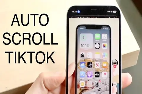Cách lướt video TikTok không cần chạm tay trên màn hình cực đơn giản
