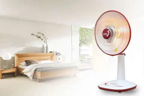 Quạt sưởi hồng ngoại là gì? Ưu, nhược điểm của quạt sưởi hồng ngoại