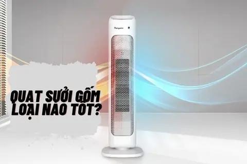 Quạt sưởi gốm loại nào tốt? Top 3 sản phẩm bán chạy trên thị trường