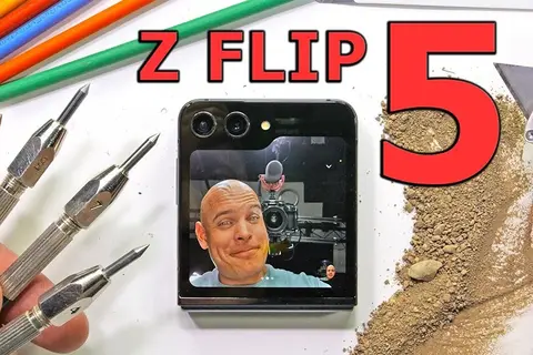 Sẽ ra sao nếu tra tấn Samsung Galaxy Z Flip5 bằng dao rọc giấy, hơ lửa và bẻ cong?