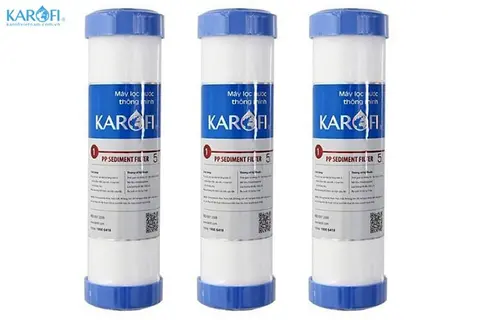 Giá lõi lọc nước số 1 2 3 Karofi mới nhất ra sao? Cập nhật ở đâu?