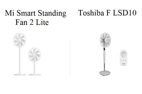 So sánh quạt Toshiba F LSD10 với Mi Smart Standing Fan 2 Lite: Chọn loại nào?