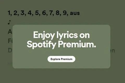 Spotify sẽ khoá tính năng lời bài hát với tài khoản miễn phí?