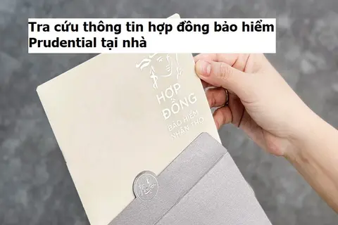3 cách tra cứu thông tin hợp đồng bảo hiểm Prudential dễ dàng, chính xác và bảo mật thông tin