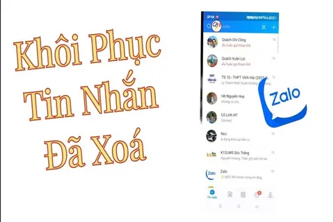 3 cách khôi phục tin nhắn Zalo đã xóa từ lâu đơn giản lưu ngay về để thực hiện