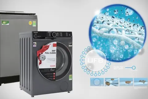 Công nghệ siêu bọt khí Nano máy giặt Toshiba - Giặt sạch tối ưu, tiết kiệm chi phí