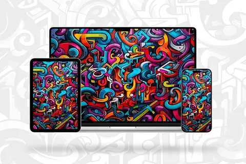 Nghệ thuật đường phố trong tầm tay: tổng hợp hình nền Graffiti đẹp và chất cho iPhone của bạn