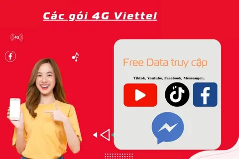Tổng hợp các gói cước Viettel 4G miễn phí Zalo TikTok Youtube để bạn thoải mái giải trí