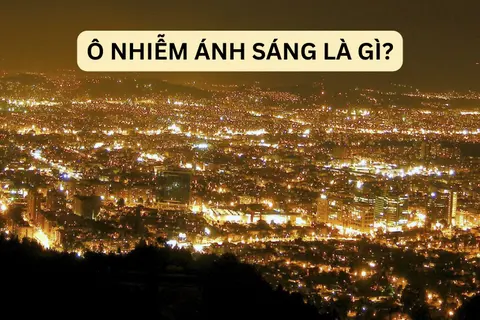 Ô nhiễm ánh sáng là gì? Tìm hiểu nguyên nhân và mức nguy hại của ô nhiễm ánh sáng 