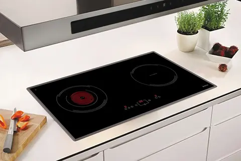 Tổng hợp 5 mẫu bếp hồng ngoại sang trọng 2024 tô điểm cho phòng bếp gia đình