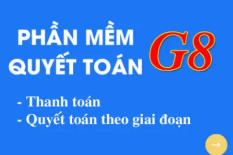 Phần mềm dự toán G8 - Giải pháp dự toán thông minh cho các doanh nghiệp hiện nay