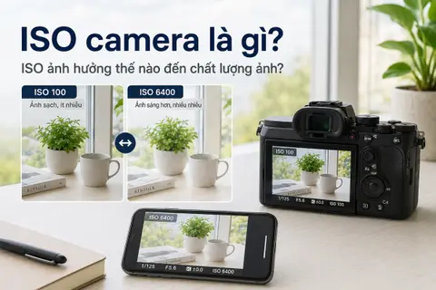 ISO camera là gì? ISO ảnh hưởng thế nào đến chất lượng ảnh?