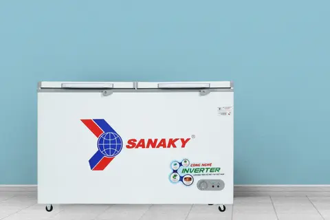 Đánh giá Tủ đông Sanaky Inverter 410 lít VH-5699HY3: Dung tích 410 lít, làm lạnh sâu, tiết kiệm điện