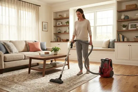 Đánh giá máy hút bụi Panasonic MC-CL789RN49: Hút khỏe, lọc sạch, hợp nhà nhiều bụi