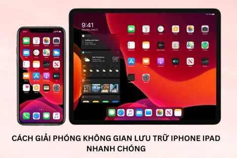 Cách giải phóng không gian lưu trữ iPhone iPad nhanh chóng, hiệu quả ai cũng nên biết