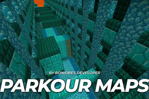 Parkour Maps for Minecraft - Bản đồ đa dạng, thử thách đồng đội, biến mỗi trận đấu thành một cuộc phiêu lưu 