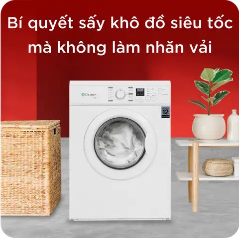 Bí quyết sấy khô đồ siêu tốc