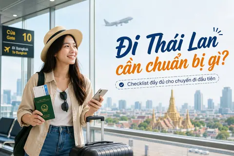 Đi Thái Lan cần chuẩn bị gì? Checklist đầy đủ cho chuyến đi đầu tiên
