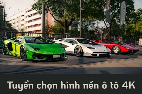 Kho hình nền ô tô 4K cực sắc nét và đậm chất chơi dành cho máy tính, laptop để bạn tải về miễn phí
