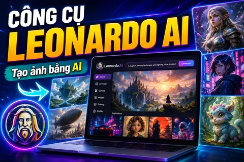 Leonardo AI: Công cụ tạo hình ảnh AI mạnh mẽ giúp biến ý tưởng thành tác phẩm nghệ thuật