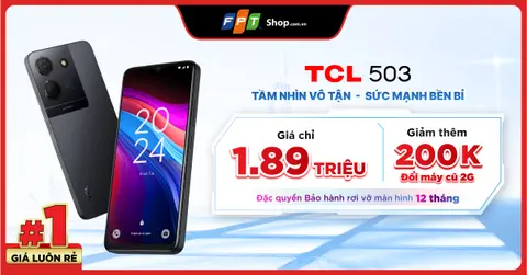 ĐẶC QUYỀN BẢO HÀNH RƠI VỠ MÀN HÌNH CHO CÁC DÒNG ĐIỆN THOẠI, MÁY TÍNH BẢNG THƯƠNG HIỆU TCL