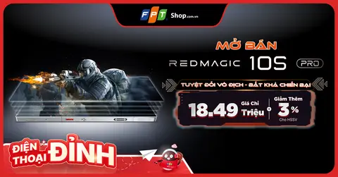 Trải nghiệm REDMAGIC 10S Pro tận tay: Danh sách các cửa hàng có máy trải nghiệm