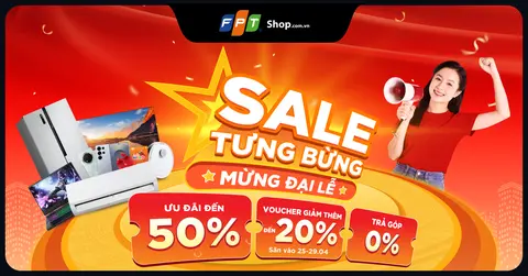 SALE TƯNG BỪNG – MỪNG ĐẠI LỄ